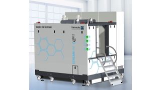 Henneckes Streamline-MK2-Dosiermaschine für die wirtschaftliche sowie produktive Polyurethanverarbeitung steht in den Startlöchern, um den Markt zu bereichern. Viele neue Funktionen machen die zweite Gerneration der Baureihe noch attraktiver, heißt es. (Hennecke)