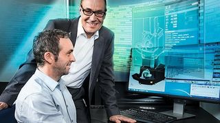 Siemens liefert beim MM Innovationstag am 7. Dezember in Düsseldorf konkrete Beispiele für die Umsetzung der Digitalisierung mit integrierten Software- und Hardwarelösungen. (Stefan Koeppel)