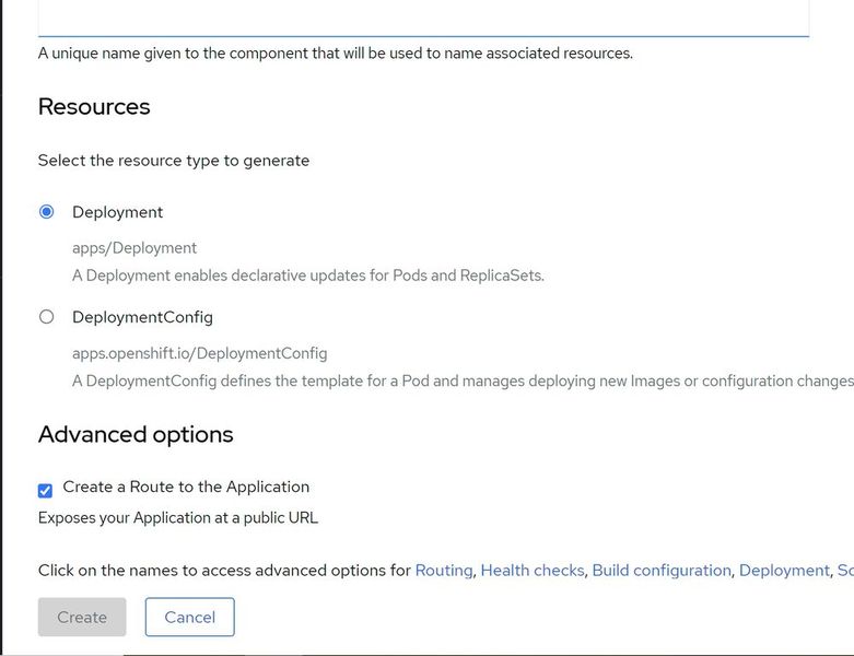 Deployments konfigurieren in OpenShift. (Bild: Joos / Red Hat)