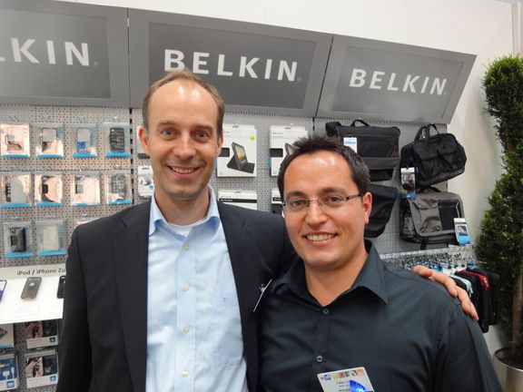 (v.l.) Steffen Növig, IBM, und Fatos Tota, Belkin (Archiv: Vogel Business Media)