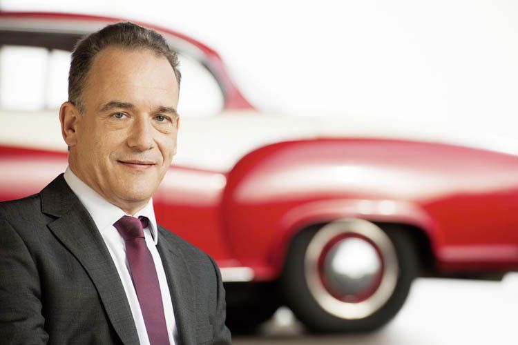 Christian Borgward, Präsident der neuen Borgward AG und Enkel von Fimengründer Carl F. W. Borgdward, erfüllt sich mit der Wiederbelebung der deutschen Kultmarke einen Kindheitstraum. (Foto: Borgward)