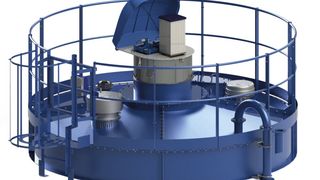 Die Polytube-Filterelemente ermöglichten einen neuen Silotop, der im Verhältnis zu seiner aktiven Filterfläche eine geringere Baugröße aufweist. (Bild: WAM)