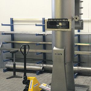 Das Modul E-Sorb zur Lösemittelrückgewinnung ist auch auf dem Stand der TU Clausthal bei der Hannover-Messe 2014 zu sehen.