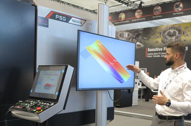 Patrick Glasstetter is Head of Services at Okamoto Machine Tool and explains the operating principle of MAP grinding, which can speed up the surface grinding process by up to 60 per cent. (Source: KSKOMM)
