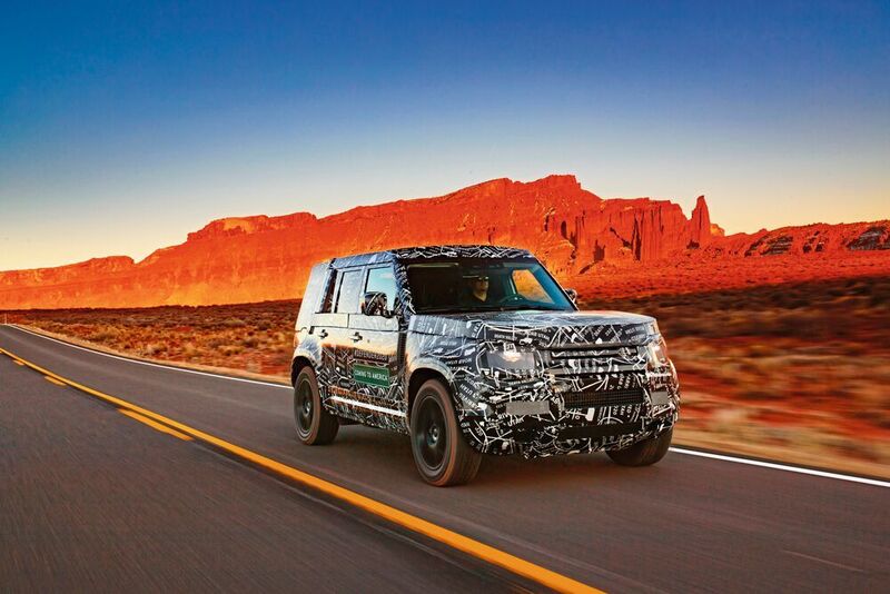 Eine mit viel Spannung erwartete Neuheit von Land Rover ist der völlig neue Defender.  (Land Rover)