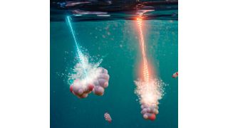 Dangerous and environmentally harmful organic micropollutants can be successfully removed from wastewater using high-intensity pulses of light. (Kaust/ Hassan Tahini)