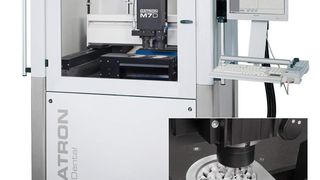Die Fräsmaschine M7-Dental ist modular erweiterbar. Bild: Datron (Archiv: Vogel Business Media)