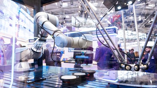 Präzise Automationslösungen auf der electronica(Bild:  Messe München)