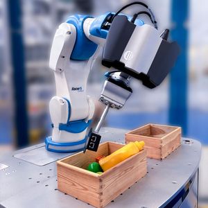 Mit dem Mi.ra/Onepicker stellt Comau eine Lösung für ein hardware-unabhängiges, intelligentes Visionsystem vor.(Bild:  Comau)