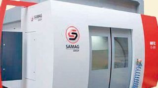 Alle Komponenten der neuen Bearbeitungszentren zeichnen sich durch hohe Steifigkeit und Thermostabilität aus, so der Hersteller. Bild: Samag (Archiv: Vogel Business Media)