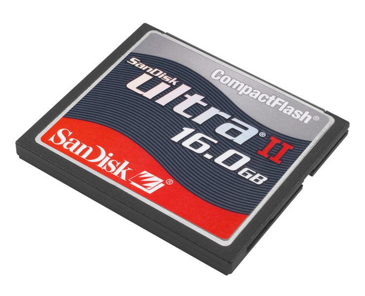 Schnelle Compact-Flash-Karte Ultra II mit 16 GB (Archiv: Vogel Business Media)