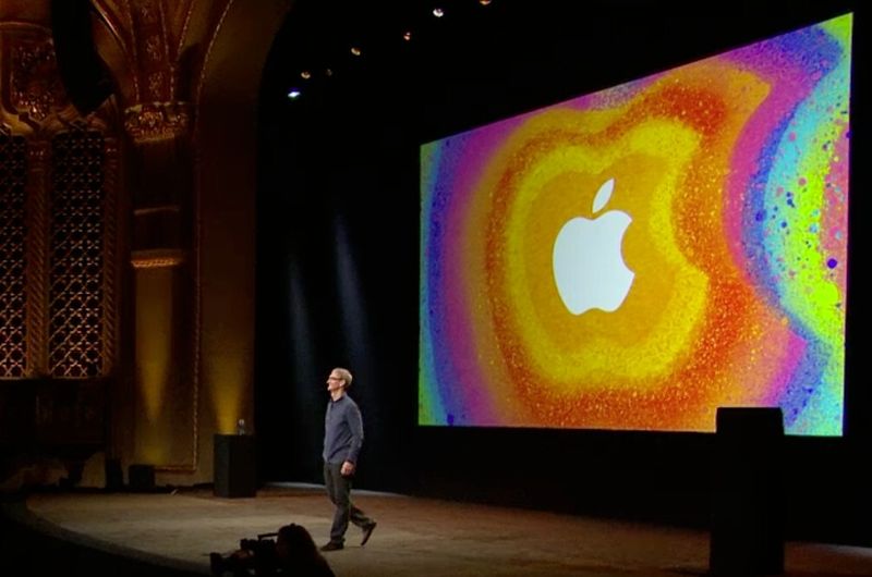 Die große Apple-Show fand diesmal in San Jose statt und war deutlich bunter als die Veranstaltungen der vergangenen Jahre. (Apple)