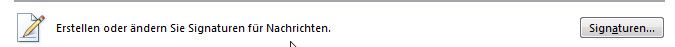 Das Erstellen einer E-Mail-Signatur ist abhängig vom verwendeten E-Mail-Programm. Bei MS Outlook lässt sich die Signatur über den Menüpunkt Datei>Optionen>E-Mail>Signaturen erstellen. (Bild: Archiv)