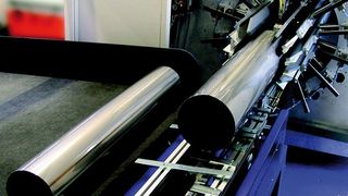 Flexistar kann nach jedem Runde- und Schweißdurchgang taktzeitneutral den Durchmesser automatisch ändern. (Archiv: Vogel Business Media)