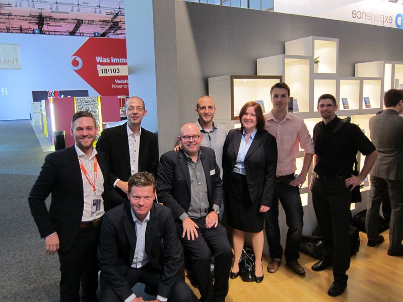 Pascal Naue, Lenovo, Philipp Clemen, AMD, Christian Kissinger, Conrad, Markus Meiser, Lenovo, Stefan Liermann, Conrad, Sabrina Mertens, Also, Michael Bauer und Tobias Wutz, Conrad (Bild: IT-BUSINESS)