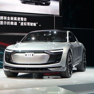 Mit dem Audi e-tron Sportback concept erlebt das Konzeptauto seine Weltpremiere in der chinesischen Metropole Shanghai.