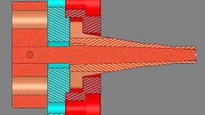The technology enables highly miniaturised plastic parts with integrated undercuts to be produced directly by injection moulding.(Source:  Leonhardt)
