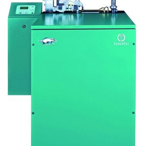 Anwendungsbeispiel von QUICKLOC-Serie-60-Schnellverschlüssen: Befestigung der Kapselung von Blockheizkraftwerken der Firma SenerTec Kraft-Wärme-Energiesysteme