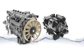 Der Lkw-Hersteller MAN will ab dem Jahr 2023 Prototypen-Fahrzeuge mit Wasserstoff-Verbrennungsmotor und Brennstoffzelle testen. (MAN)