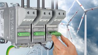 Ein durchdachtes Blitzschutzkonzept auf der Basis des Ableiters Powertrab verhindert über Jahrzehnte hinaus Schäden durch Blitzströme und Überspannungen.  (Bild: Phoenix Contact)