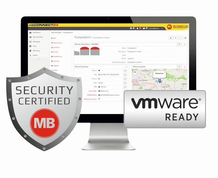 Das Remote Service Portal mit geprüfter Sicherheit jetzt neu für VMware (MB Connect Line)