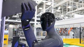 Unser Leserliebling des Monats Juli: Bei BMW sortieren humanoide Roboter Bauteile. (Bild: BMW)
