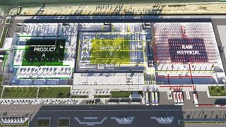 The company revised the factory layout even though construction work had already begun. (Image:Efeso Management Consultants)