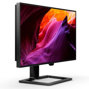 Die maximale Auflösung des Philips 27B1U7903 beträgt 3.840 x 2.160 Pixel bei 60 Hz. Neben HDMI 2.2 und DisplayPort 1.4 ist ein Thunderbolt-4-Port als weiterer Eingang vorhanden.(Bild:  Philips)