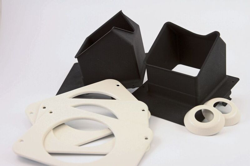 3D-Druck ermöglicht individuelle Bauteile in Kleinserien für Luft- und Raumfahrt. Hierzu einige Beispiele. (Materialise)