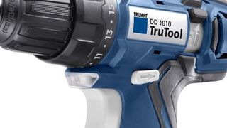 Ein besonderes Highlight der Trumpf-Hausmesse in Ditzingen war der Trutool DD 1010, der erste Trumpf-Akkuschrauber mit 2 Amperestunden Ladekapazität. (Bild: Trumpf)