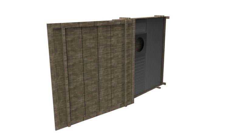 Die Lieferung einer Fix&Finish Schutzabdeckung erfolgt je nach Kundenwunsch vormontiert auf einem Gestell oder in einer geeigneten Verpackung.  Auf Kundenwunsch können auch modulare Unterbaugruppen einzeln in einer geeigneten Verpackung geliefert werden. (Bild: Arno Arnold)