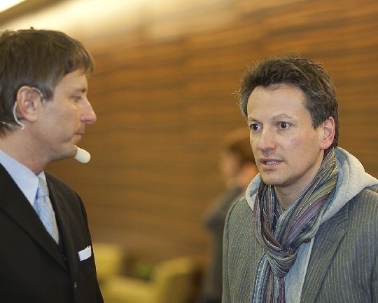 Prominenter Gast des Abends: Moderator und Bestsellerautor Cristián Gálvez (Archiv: Vogel Business Media)