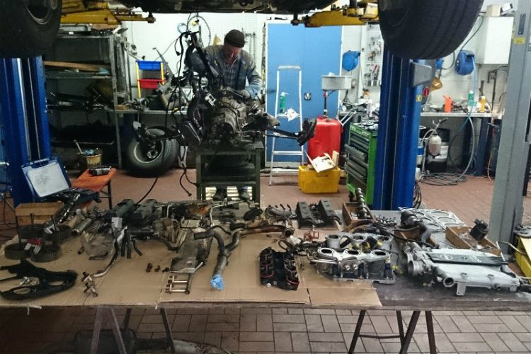 Fotos wie dieses geben den Lesern des Gerstel-Blogs einen Einblick in die tägliche Arbeit des Autohauses. (Gerstel)