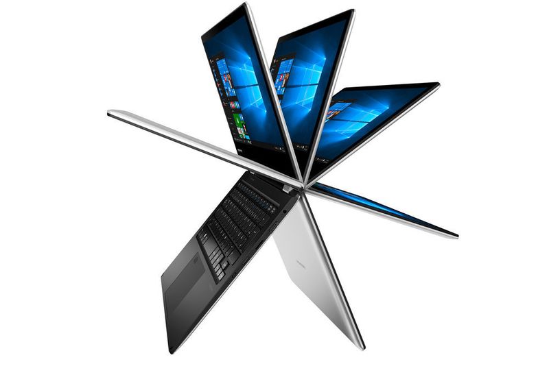 Das Tablet E2228T von Medion ist dank seines 360-Grad-Modus sehr flexibel einsetzbar.  (Medion)