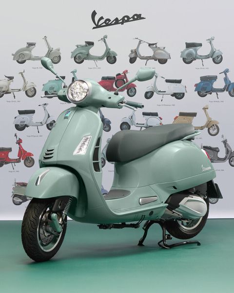 Die Jubiläumsmodelle stecken voller Liebe zum Detail. (Bild: Vespa)
