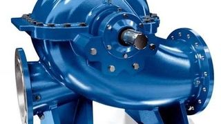 Für die Wasseraufbereitung und den Wassertransport hat Ritz die Kreiselpumpen der ASC-Reihe in Spiralgehäusen vorgestellt. Bild: Ritz Pumpenfabrik (Archiv: Vogel Business Media)