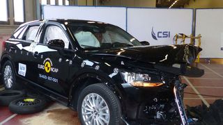 Der Audi Q2 stellte sich dem NCAP-Test der Brüsseler Crash-Spezialisten. (Euro NCAP)