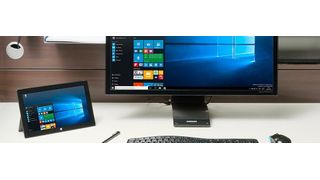 Windows 10 Enterprise sei für KMU konzipiert, könne aber auch von größeren Unternehmenskunden in Anspruch genommen werden. (Bild: Microsoft)