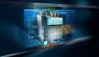 Die Bewegungsführung der Presse übernimmt das Motion Control System Simotion mit der speziell für die Metallbearbeitung entwickelten Lösung SimoPress Servo. (Bild: Siemens)