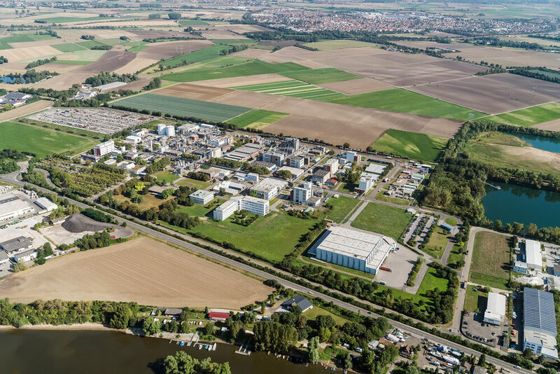 BASF'S Lampertheim site in Germany.  (BASF)
