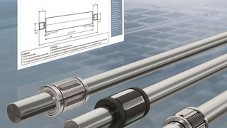 Der Online-Konfigurator für Präzisions-Stahlwellen von Kugelbüchsenführungen soll das Engineering verkürzen.  (Bosch Rexroth)