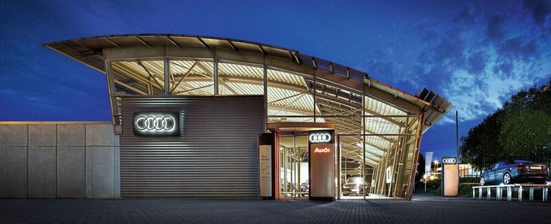 Der Audi-Standort der Scheider-Gruppe in Neuenteich. (Tiemeyer)