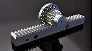 Speziell für Zahnstangenantriebe entwickelt wurde das neue Stirnrad von WMH Herion.  (Bild: WMH)