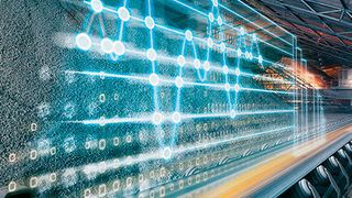 Flender Gearlog erfasst mit Sensoren die Werte von Drehzahl, Drehmoment, Temperatur und zukünftig auch Vibration, die parallel zur Maschinenauslastung aufaddiert werden. (Siemens)