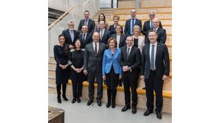 Die rheinland-pfälzische Landesregierung und der Vorstand von BASF haben in Ludwigshafen über die Entwicklung der BASF und des Standorts Ludwigshafen beraten. (BASF)