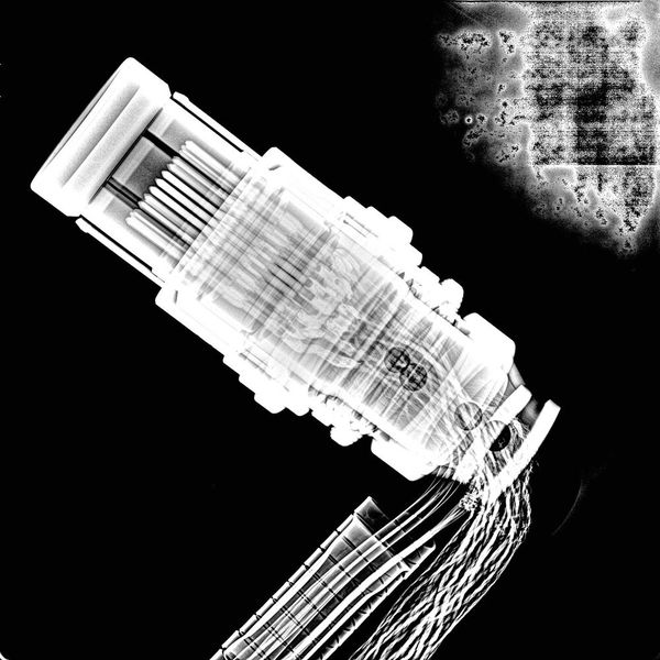 Die Kabelstecker von Fischer Connectors auf einer Röntgenaufnahme (Bild: Fischer Connectors)