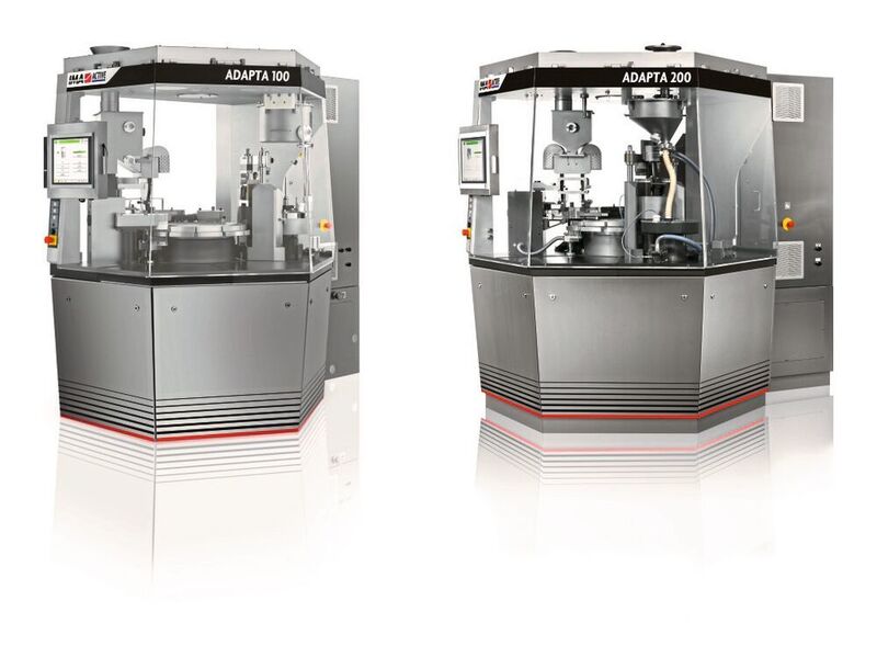 The new Adapta 50 capsule filling machine is an addition to the company’s previous Adapta series — the Adapata 100 and Adapta 200.  (Ima )