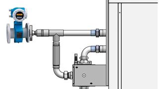 Mit den Durchflussmessgeräten ist auch eine Regelung der Durchflussmenge möglich. (Peter Huber Kältemaschinenbau)