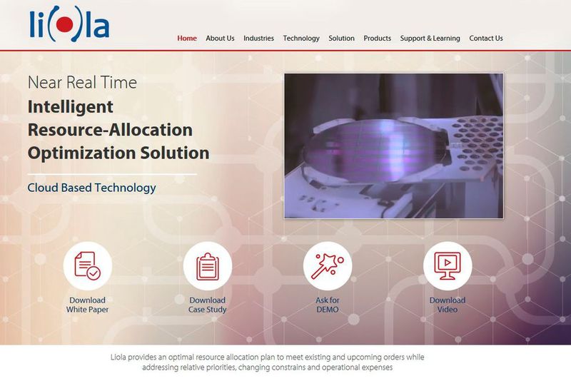 Liola Technologies bietet eine Software an, die mit Hilfe mathematischer Algorithmen die Produktionspläne komplexer Produktionsanlagen optimiert, mit dem Ziel, den Anlagendurchsatz zu erhöhen. Sie ist als Cloud-basiertes SaaS- oder On-Premises-Softwarepaket erhältlich.  (Bild: Liola Technologies)