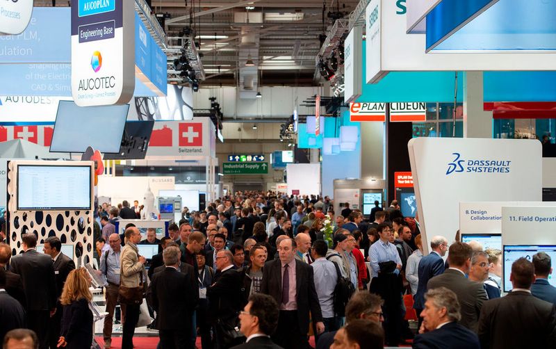 Digital Factory - Internationale Leitmesse für integrierte Prozesse und IT-Lösungen. Stets gut besucht waren die Hallen 6 und 7. (Bild: Deutsche Messe)